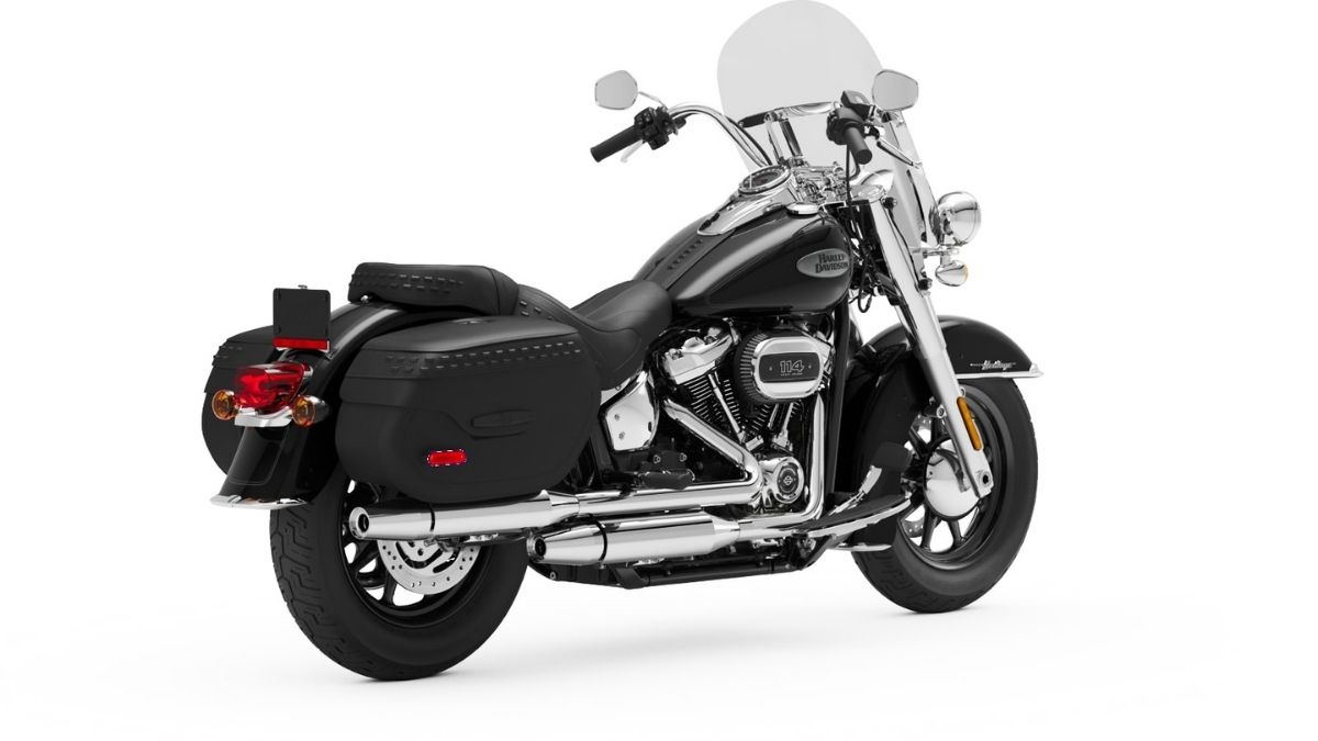 Traseira da Heritage Classic 2022 preta