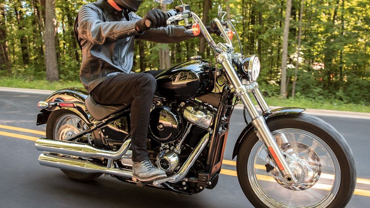 Softail 2022 em movimento