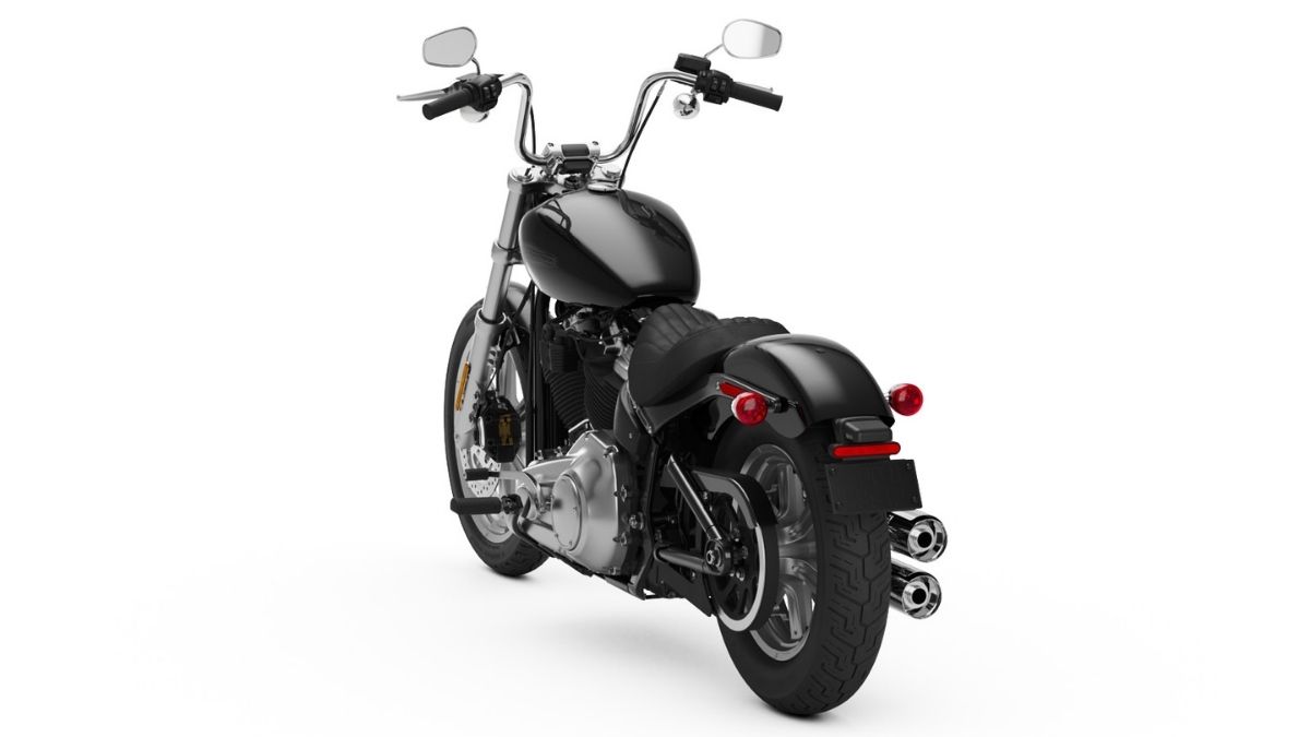 Estilo único da Softail 2022 com giudão alto