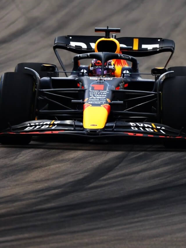 Carro da equipe da Red Bull na F1 2022