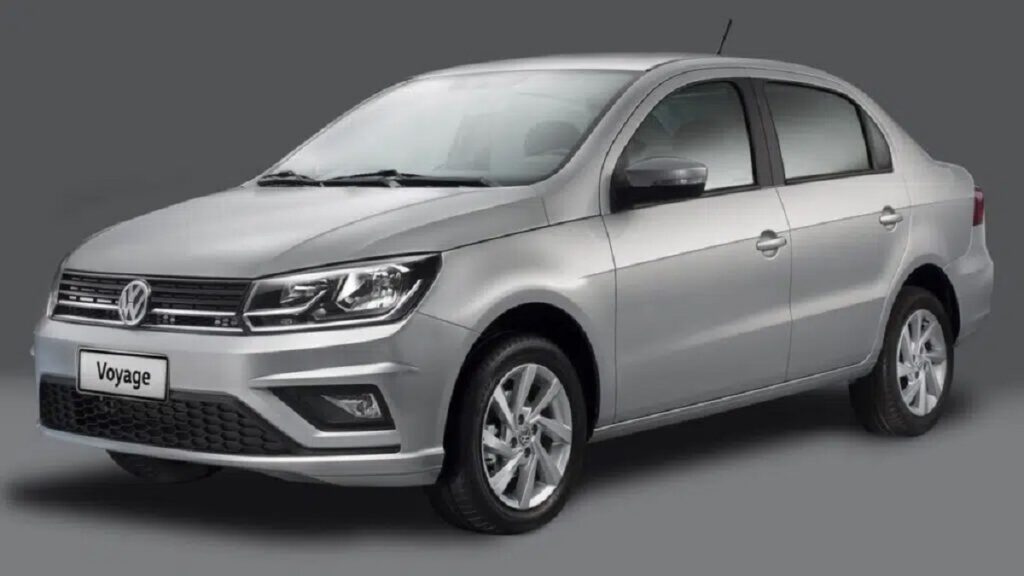 Lateral Voyage 2023 cinza em um fundo cinza