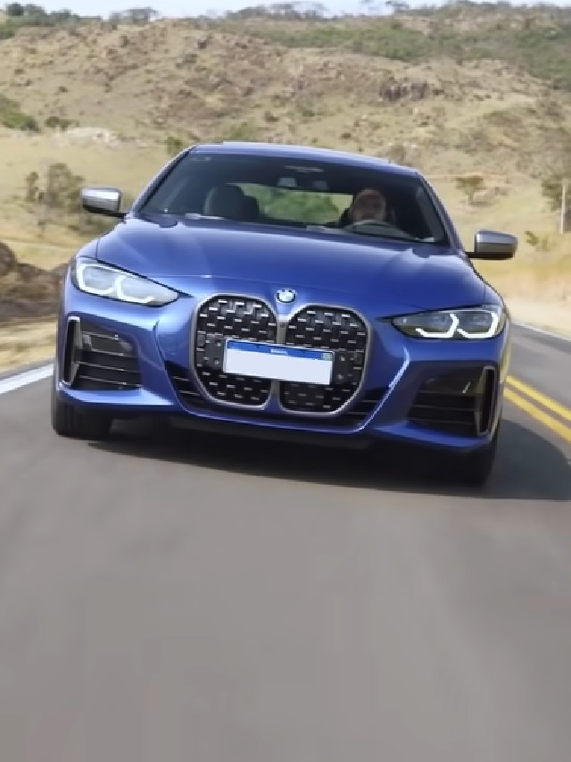 capa-bmw-serie-4 -2022-azul-rodando-asfalto