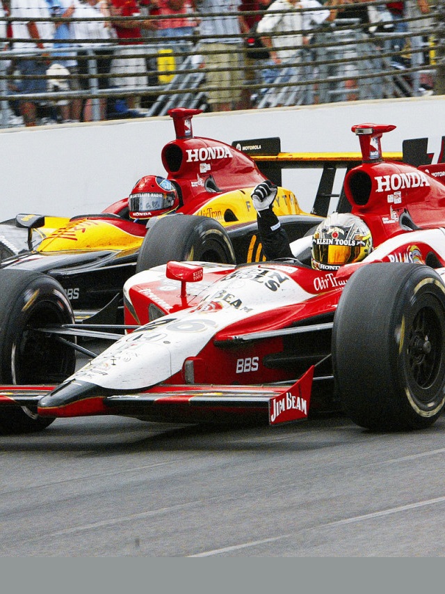 Carros de corrida da Fórmula Indy