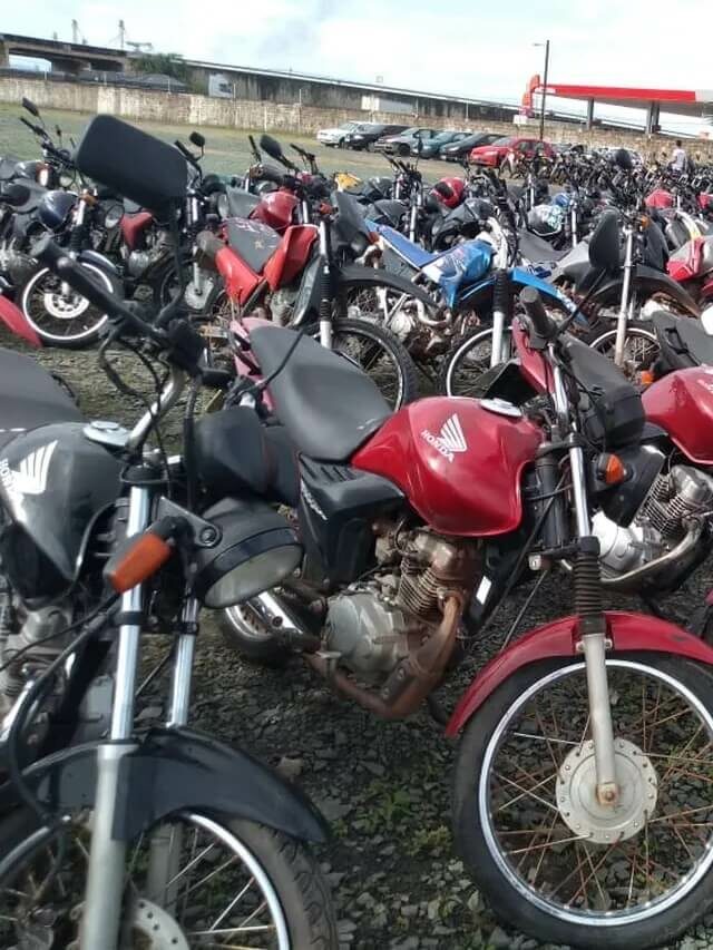 Leilão de Motos com preços abaixo da Tabela FIPE