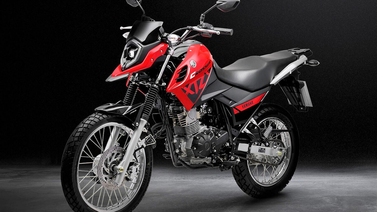 Yamaha Crosser S ABS 2023 vermelha.