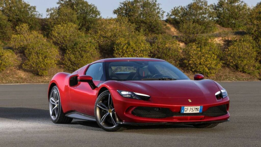 296 GTB vermelha que fez muitas vendas em 2022 até o momento