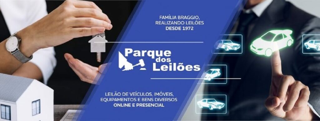 Imagem de propaganda do Parque dos Leilões