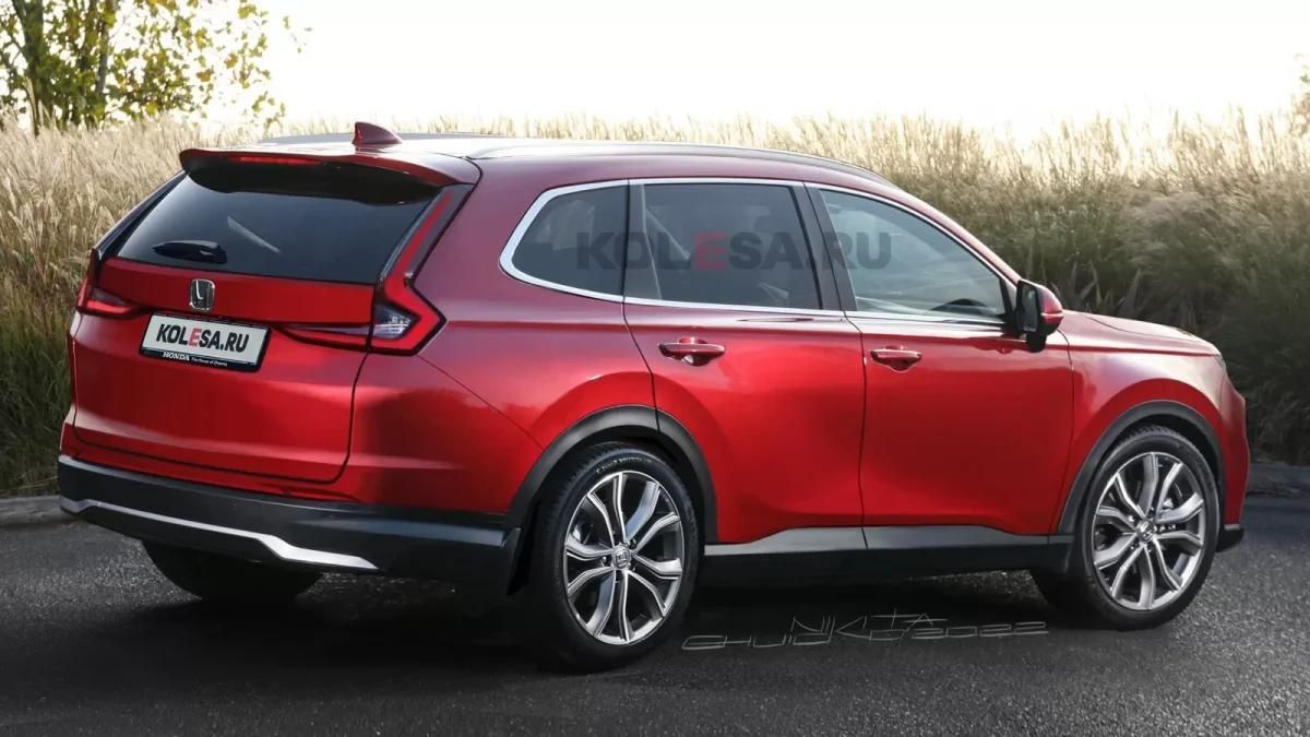 Traseira do CR-V 2023