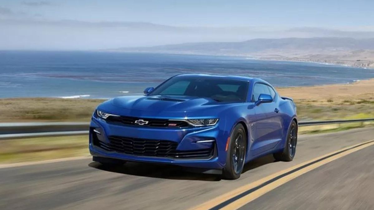 Foto de um Camaro 2023