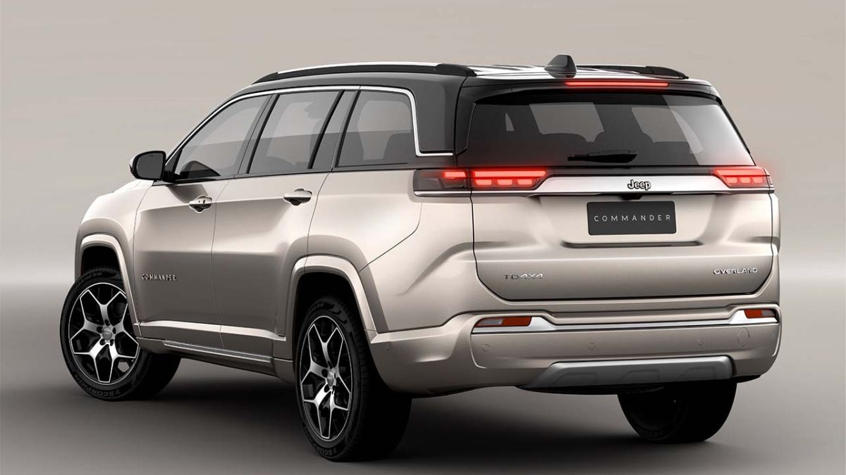 Commander 2023 dourado exterior