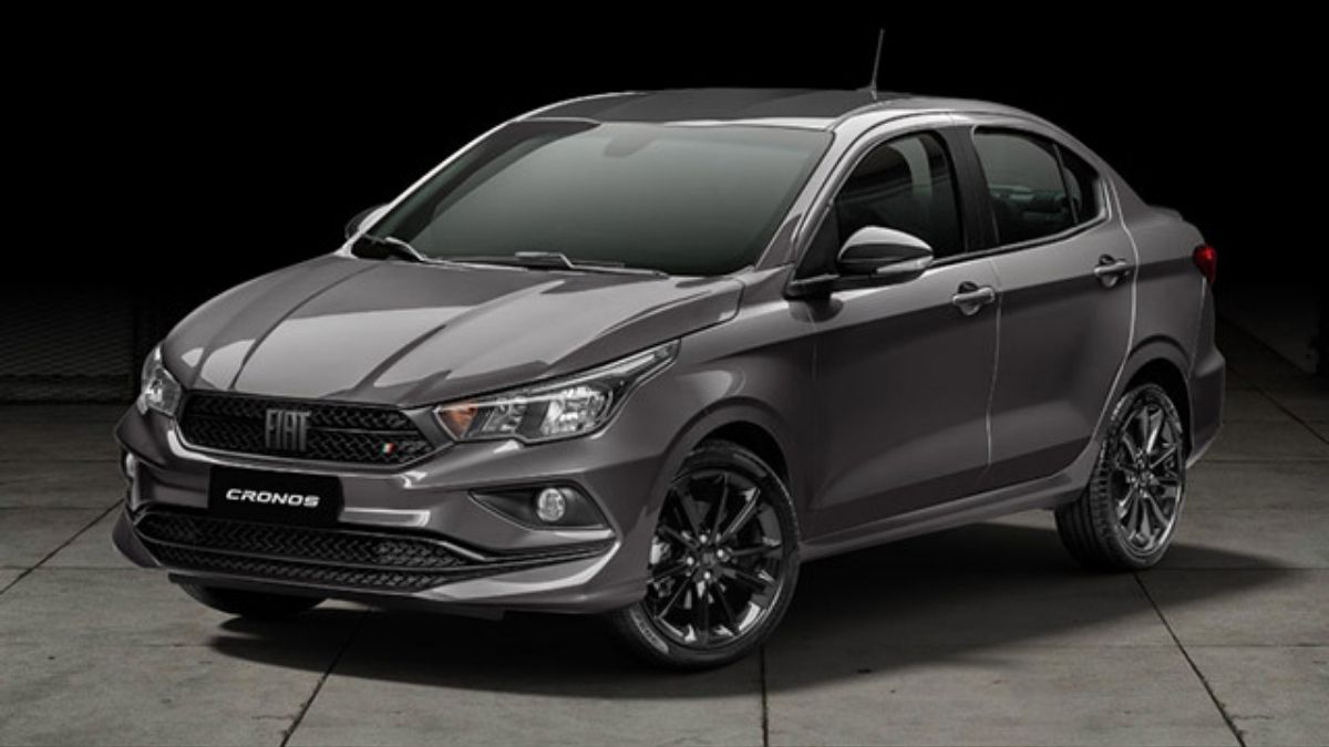 Cronos 2023 cinza exterior