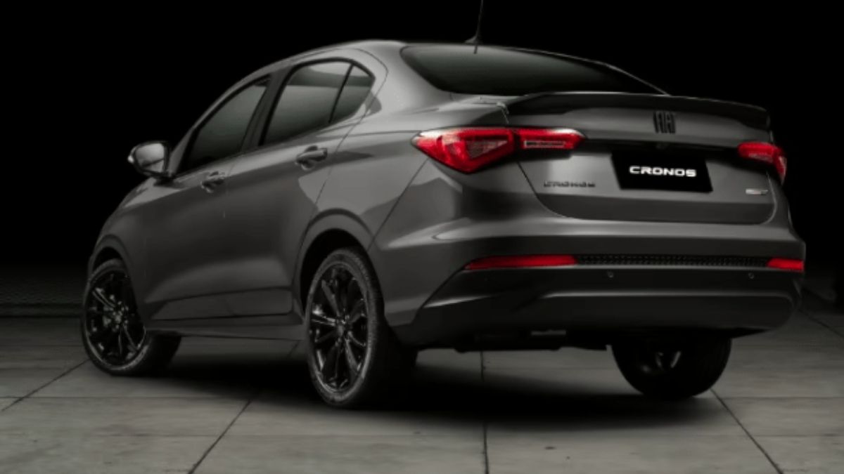 Porta malas grande no Cronos 2023