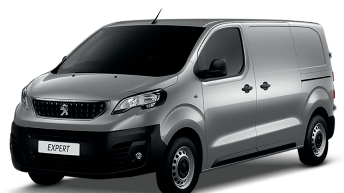 Exterior do Peugeot Expert 2023 cinza