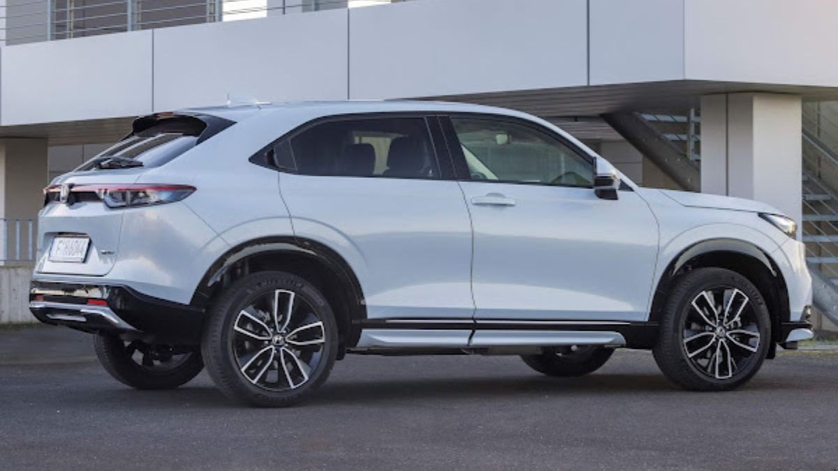 Lateral do HR-V 2023 branco