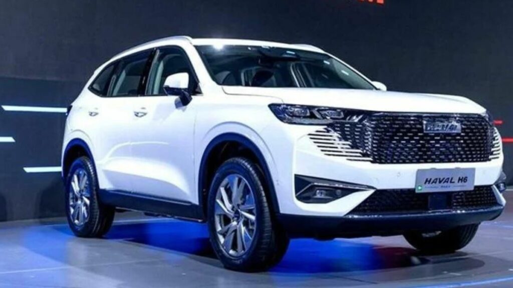 Haval H6 Branco em exposição