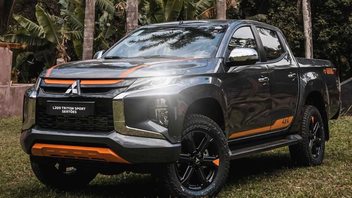 L200 Preta e Laranja, série especial Sertões