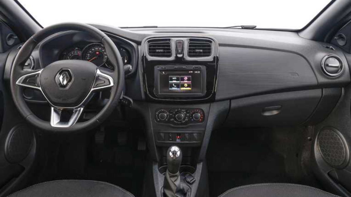 Interior do Sandero 2023