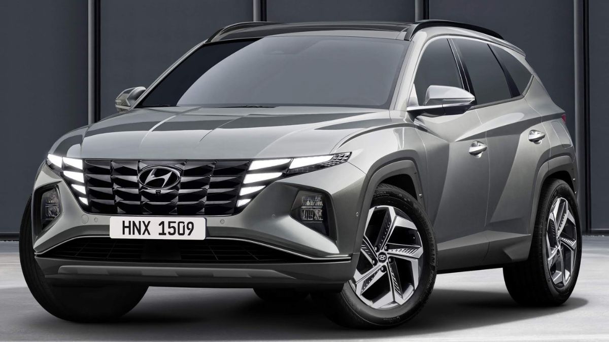Exterior do novo Tucson 2023, prata