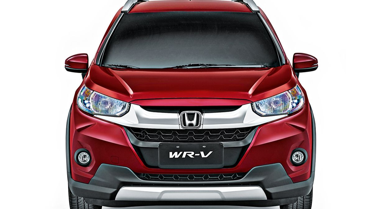 frente do WR-V 2023 vermelho