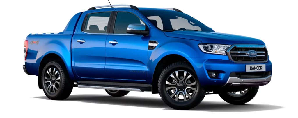 Foto lateral de uma ranger 2023