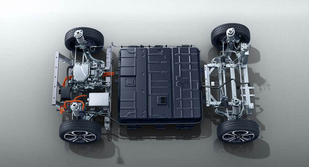 Foto do motor do Caoa Chery iCar 2023