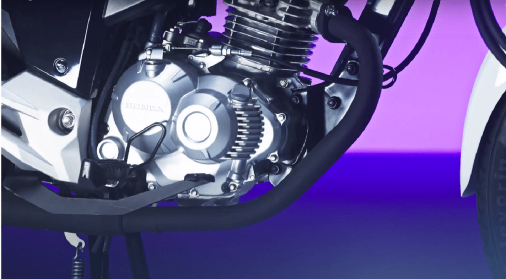 Foto do motor da CG 160 Cargo 2023