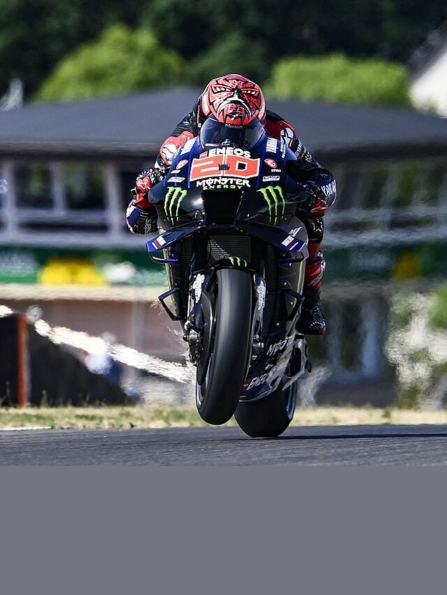 Quartararo correndo na pista