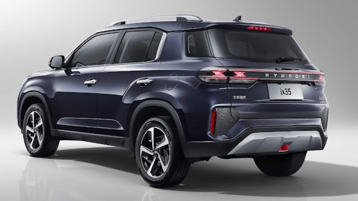 Exterior da ix35 2023 cor azul