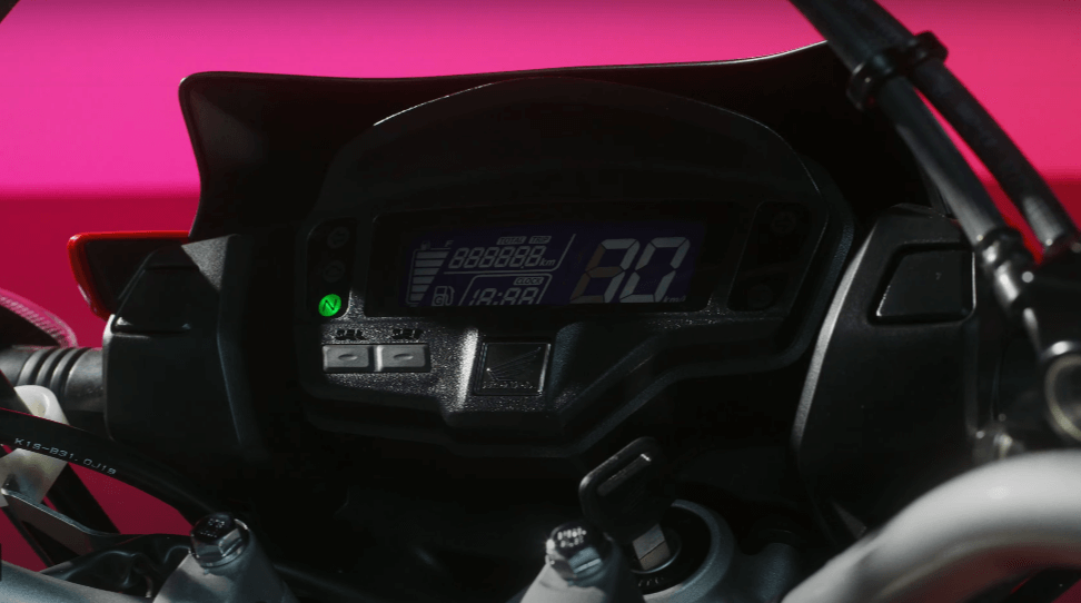 Foto do painel da NXR Bros 160