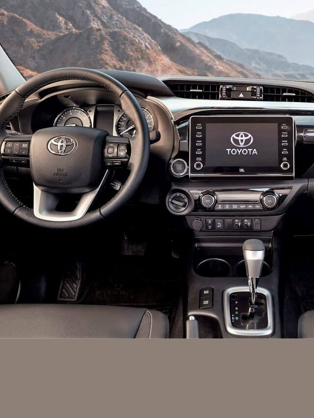 Painel da Toyota SW4 2023