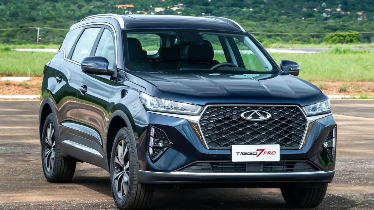 Foto de um Caoa Chery Tiggo 7 2023 estacionado