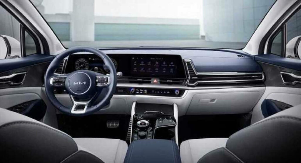 Interior da Kia Sportage