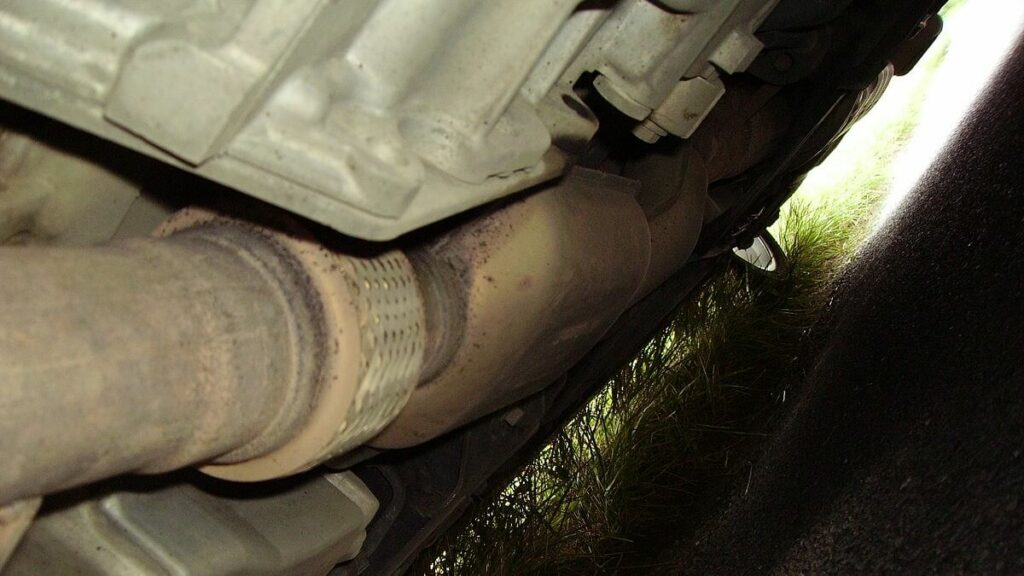 Catalizador em um veículo