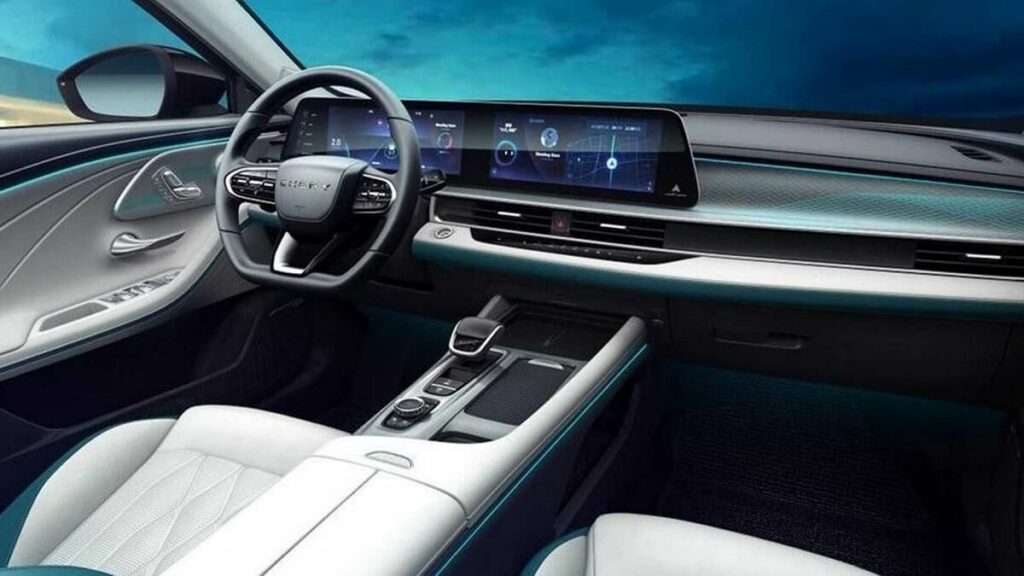 Foto do interior do Arrizo 8 2023