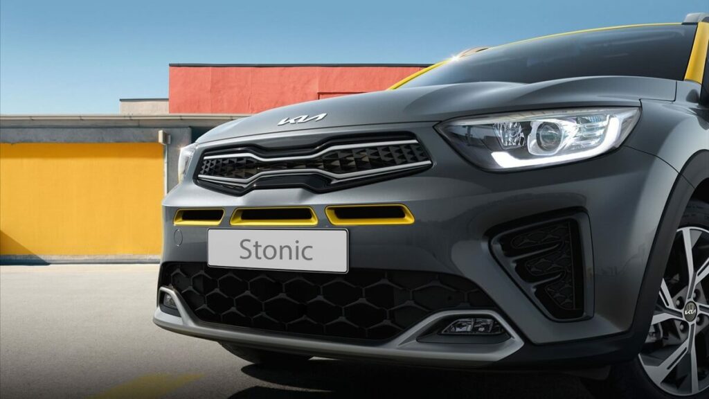 Foto da grade do Stonic 2023 parte frontal
