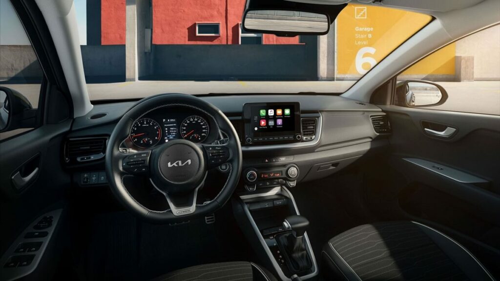 Foto do interior do Kia Stonic 2023