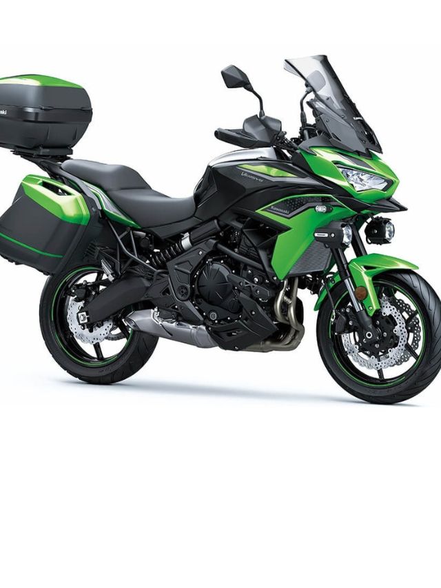 Versys 650 Tourer, verde.