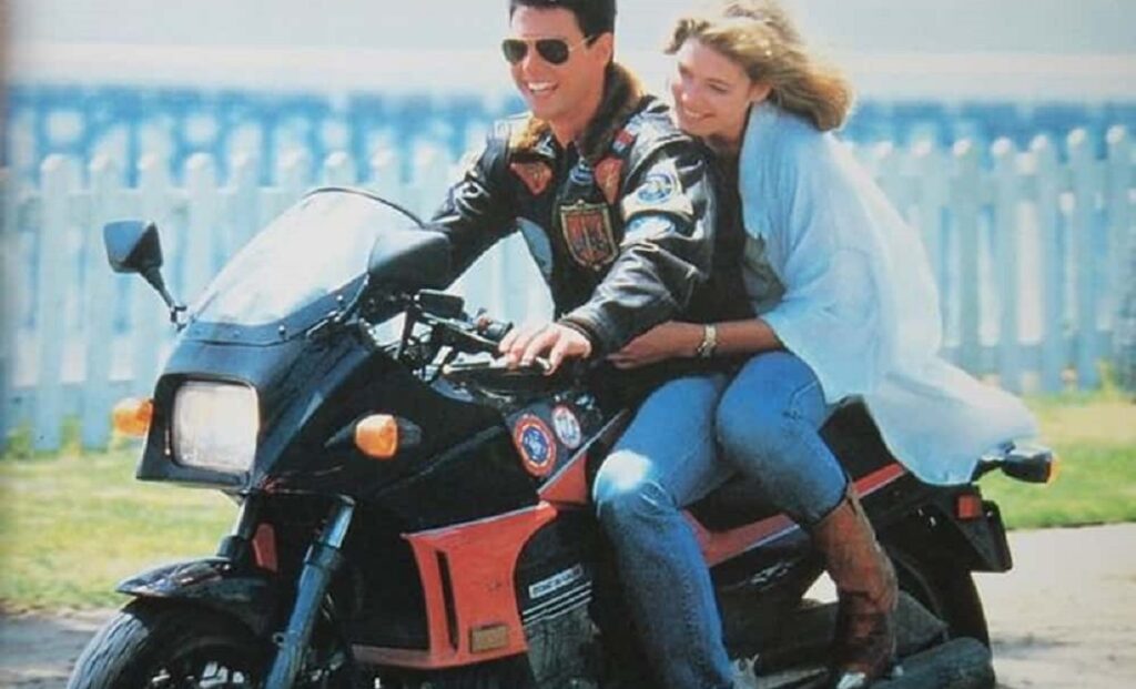 GPZ 900R no filme Top Gun.