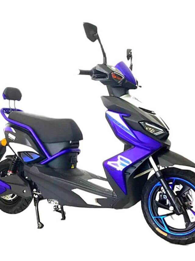 Tiger S5 roxa de lado.