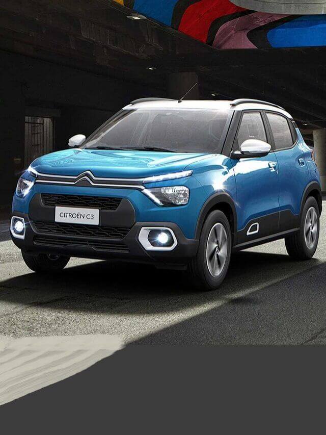 Citroën C3 2023 azul.