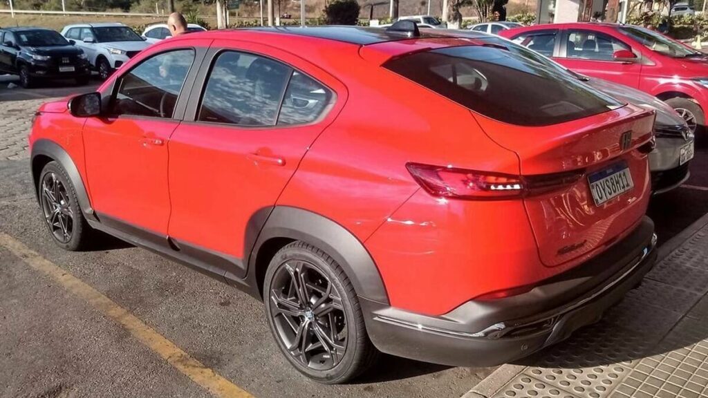 Foto da traseira do Fastback 2023