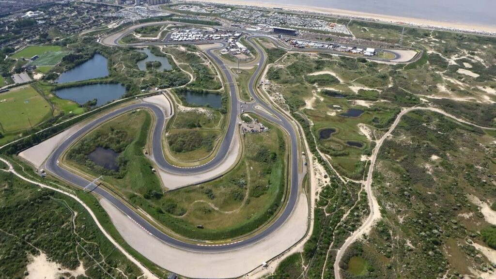 Foto aérea do GP da Holanda 2023