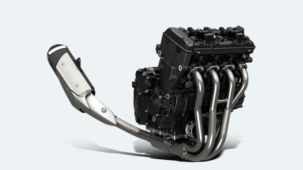 Motor da GSX-S750.