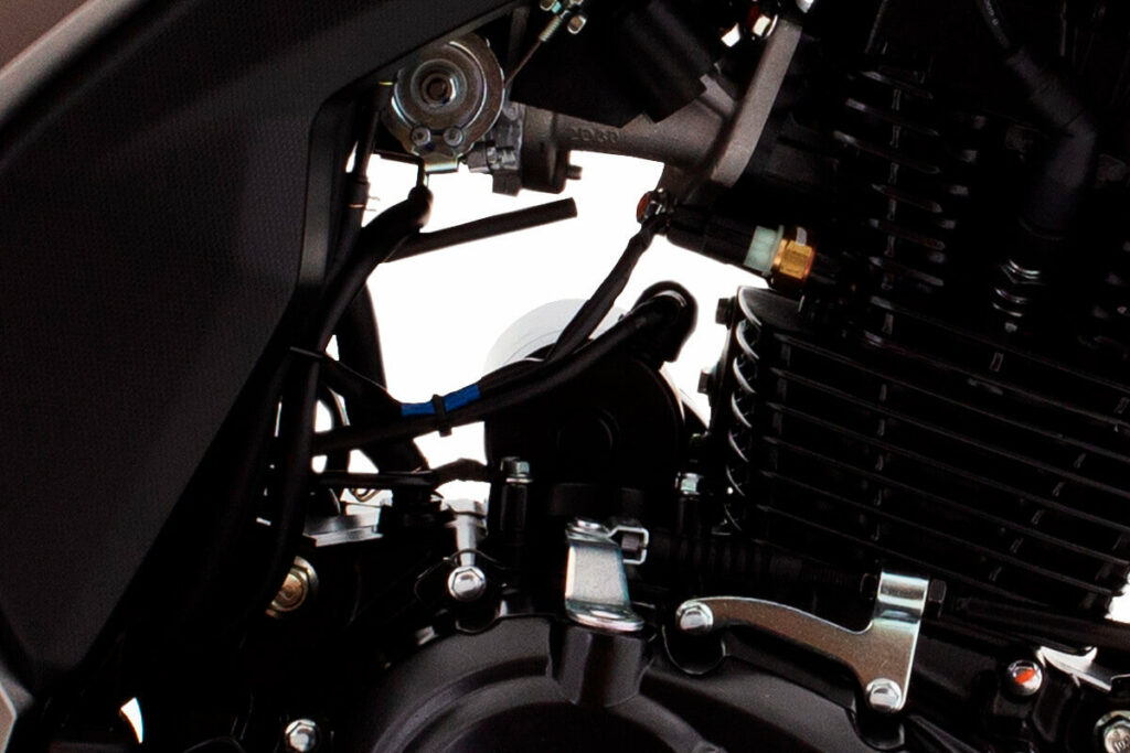 Foto do motor da DK 150 2023