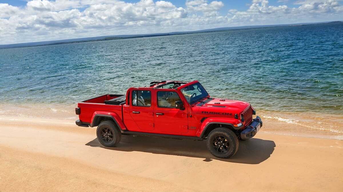 Foto do Gladiator na beira da praia