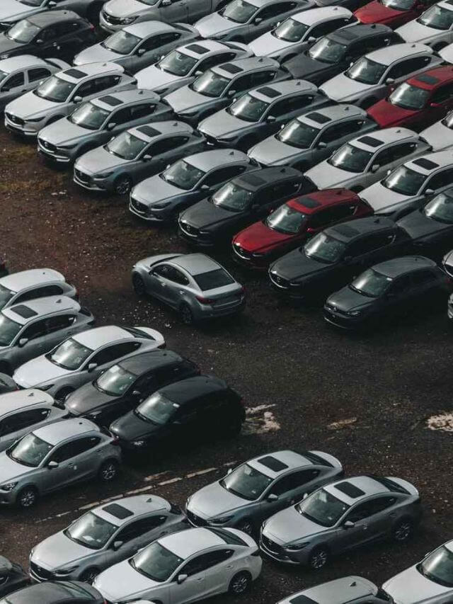 Leilão de veículos.