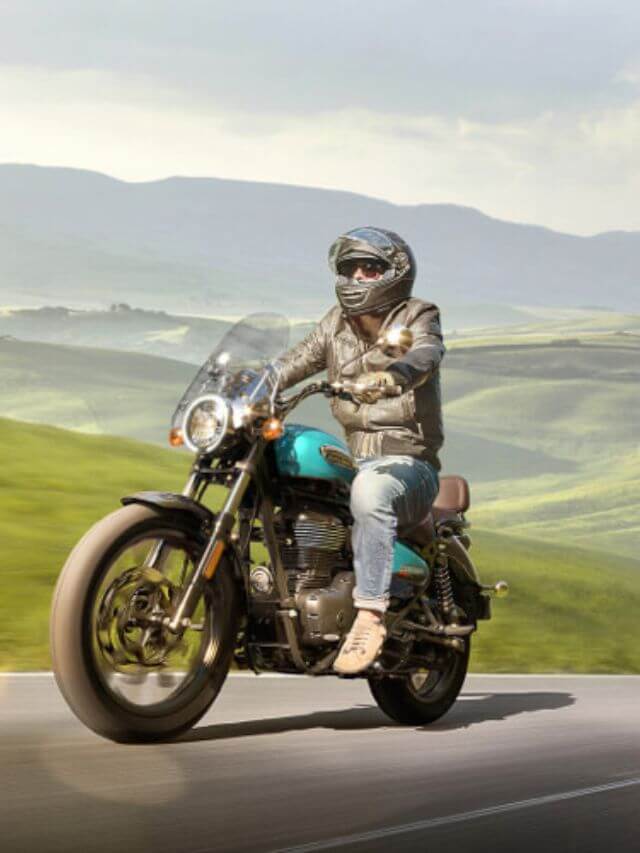 Meteor 350 na estrada.