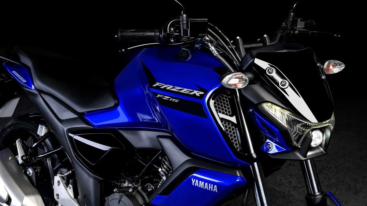 Foto de uma Yamaha Fazer FZ 15 2023 azul