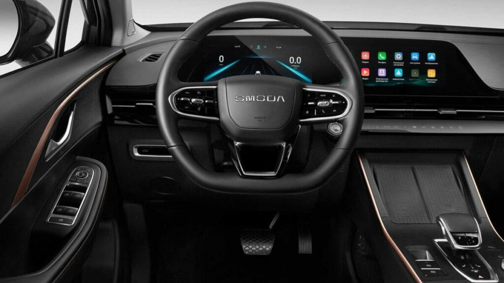 Foto do interior do Omoda 5 2023
