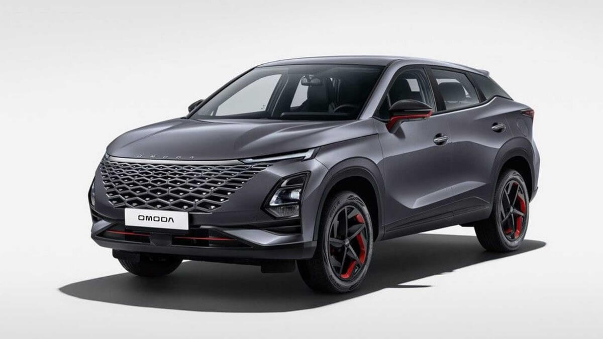 Foto frontal do Omoda 5 2023
